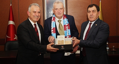 BURGAZ TSO HEYETİ TTB'Yİ ZİYARET ETTİ