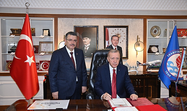 CUMHURBAŞKANI ERDOĞAN'DAN BAŞKAN GENÇ'E TAM DESTEK