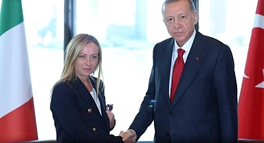 CUMHURBAŞKANI ERDOĞAN İTALYA BAŞBAKANI MELONİ İLE GÖRÜŞTÜ