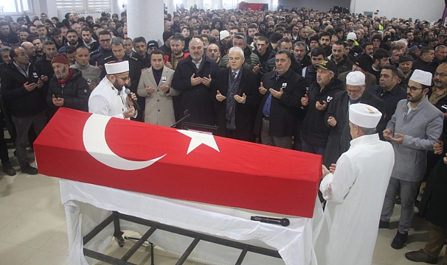 GİRESUNLU POLİSE SON GÖREV... GÖZYAŞLARI SEL OLUP AKTI...