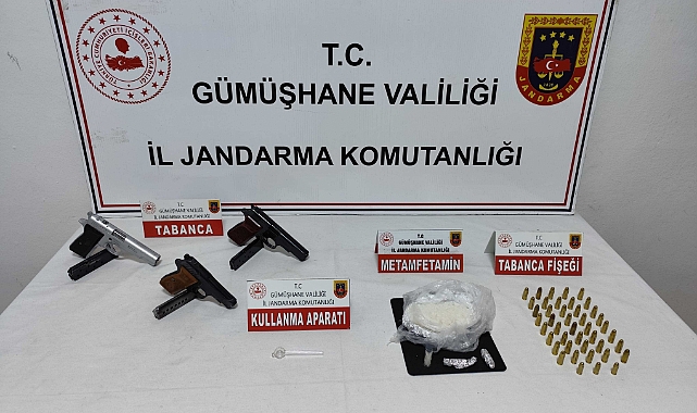 GÜMÜŞHANE'DE ZEHİR OPERASYONU