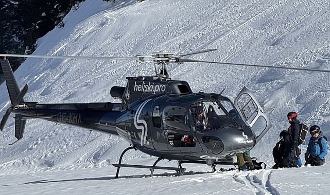 KAÇKARLAR'DA HELİSKİ HEYECANI