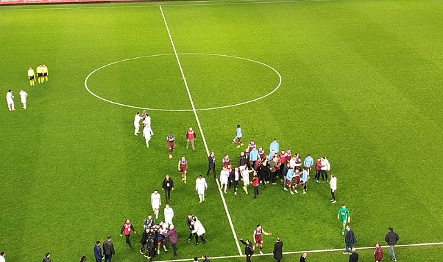 MAÇ SONU SAHA KARIŞTI