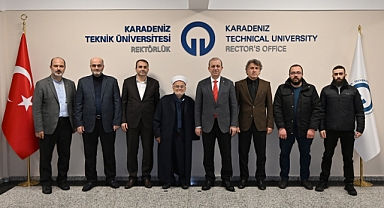 MESCİDİ AKSA İMAM HATİBİNDEN KTÜ'YE ZİYARET