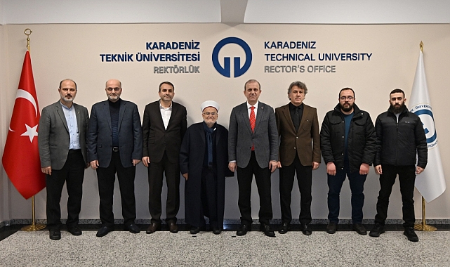 MESCİDİ AKSA İMAM HATİBİNDEN KTÜ'YE ZİYARET