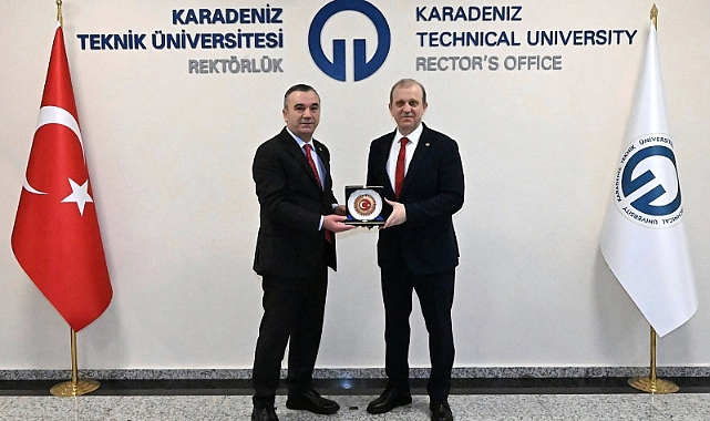 MİLLETVEKİLİ AYDIN'DAN KTÜ'YE ZİYARET