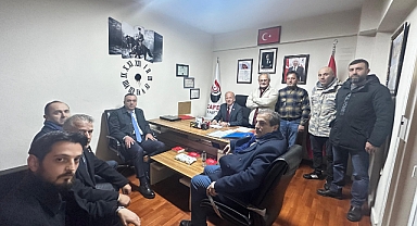 MİLLETVEKİLİ AYDIN'DAN ZAFER PARTİSİ'NE DESTEK ZİYARETİ