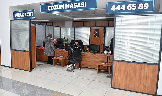 ORTAHİSAR BELEDİYESİ ÇÖZÜM MASASINA 74 BİN BAŞVURU