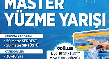 ORTAHİSAR BELEDİYESİ'NDEN MASTER YÜZME YARIŞI