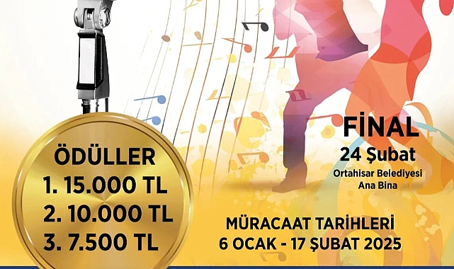 ORTAHİSAR BELEDİYESİ SES YARIŞMASI DÜZENLİYOR