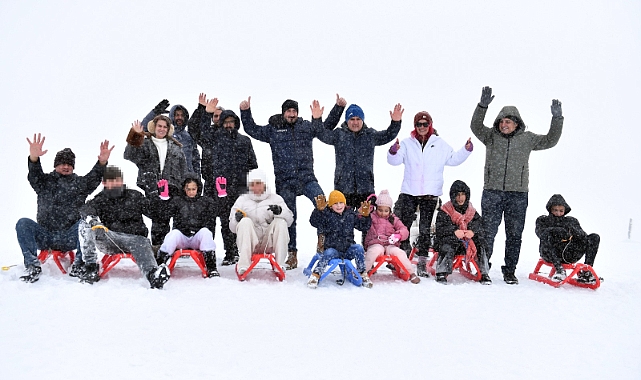 ORTAHİSAR'DAN KORUMA ALTINDAKİ ÇOCUKLARA SÖMESTR HEDİYESİ