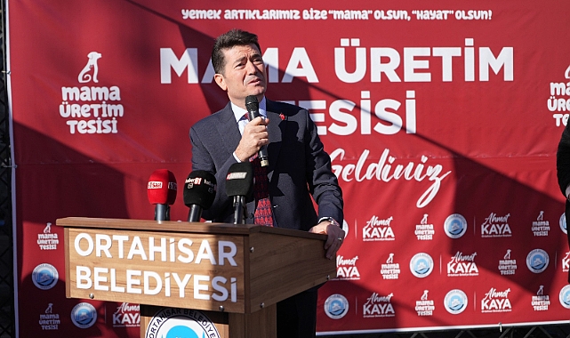 ORTAHİSAR'IN MAMA ÜRETİM TESİSİ HİZMETTE