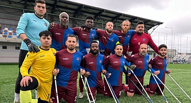 TRABZON AMPUTEDEN GOL ŞÖLENİ