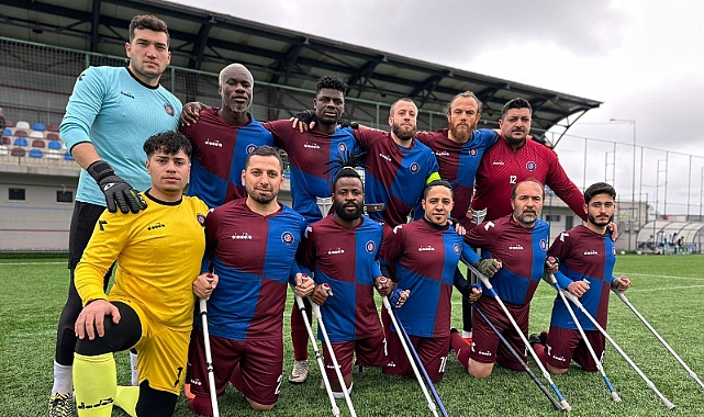 TRABZON AMPUTEDEN GOL ŞÖLENİ