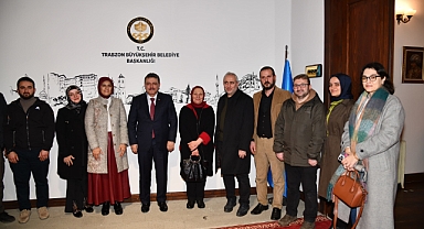 TRABZON TEKNOLOJİ DERNEĞİNDEN BAŞKAN GENÇ'E ZİYARET