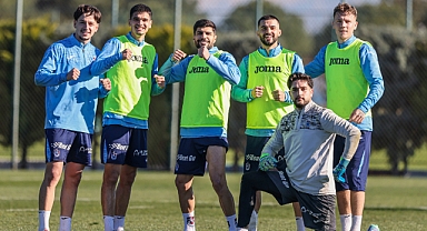 TRABZONSPOR'A DURMAK YOK... ANTALYA MESAİSİ BAŞLADİ... 