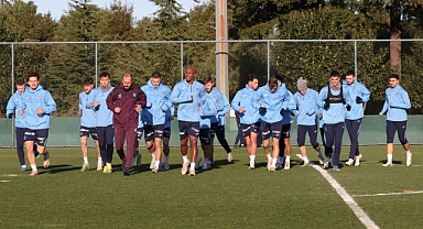 TRABZONSPOR, ALANYASPOR MESAİSİNE DEVAM EDİYOR