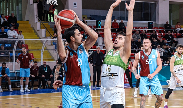 TRABZONSPOR BASKETTE FIRTINA GİBİ