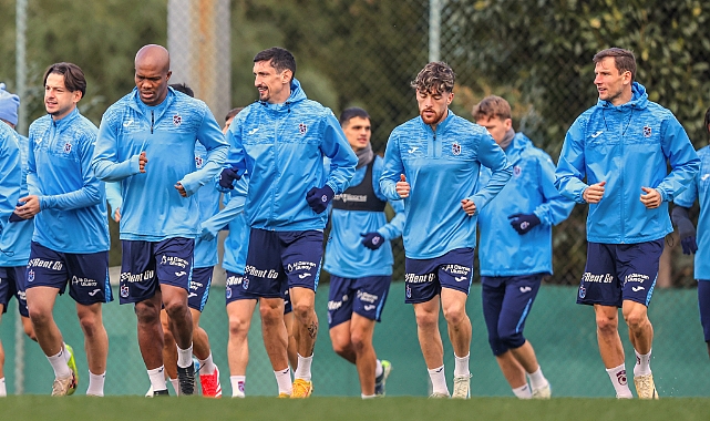 TRABZONSPOR, KAYSERİSPOR HAZIRLIKLARINA BAŞLADI