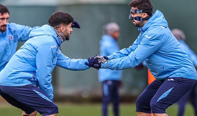 TRABZONSPOR TAKTİK ÇALIŞTI