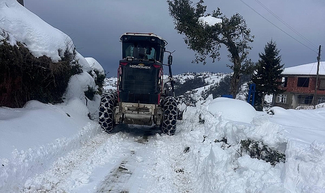 132 MAHALLE YOLUNDA KARLA MÜCADELE SÜRÜYOR