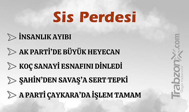 16.02.2025 SİS PERDESİ