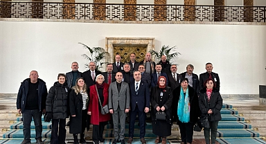 24 STK BAŞKANI MİLLETVEKİLİ AYDIN İLE GÖRÜŞTÜ... TRABZON'U MASAYA YATIRDILAR