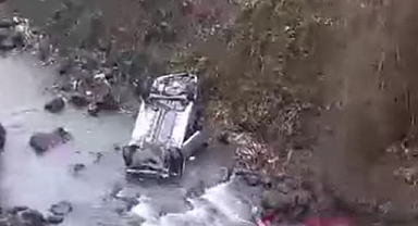 AKÇAABAT'TA FECİ KAZA: DEREDE CAN PAZARI 