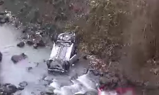 AKÇAABAT'TA FECİ KAZA: DEREDE CAN PAZARI