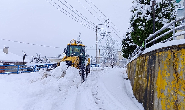 AKÇAABAT'TA KARLA MÜCADELE SEFERBERLİĞİ