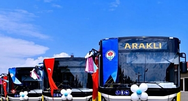 ARAKLI'YA OTOBÜS MÜJDESİ 