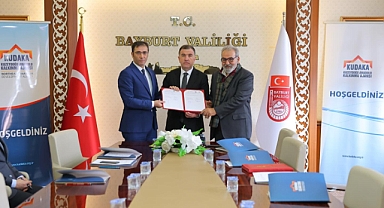 BAYBURT'TAKİ PROJELERE 12 MİLYONLUK DESTEK