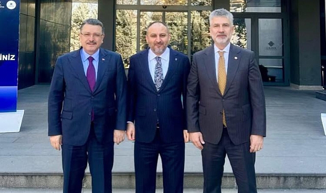 BÜYÜKAYDIN VE GENÇ'TEN TÜRK'E TEŞEKKÜR ZİYARETİ