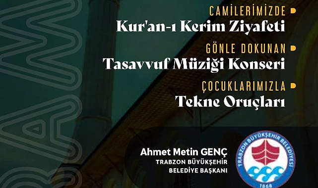 BÜYÜKŞEHİR BELEDİYESİ BİNLERCE KİŞİYİ İFTARDA AĞIRLAYACAK