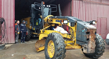 BÜYÜKŞEHİR BELEDİYESİ'NDEN KAR SEFERBERLİĞİ