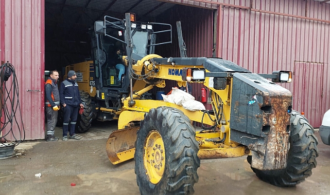 BÜYÜKŞEHİR BELEDİYESİ'NDEN KAR SEFERBERLİĞİ