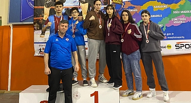 BÜYÜKŞEHİR SPORCULARI MADALYAYA DOYMUYOR