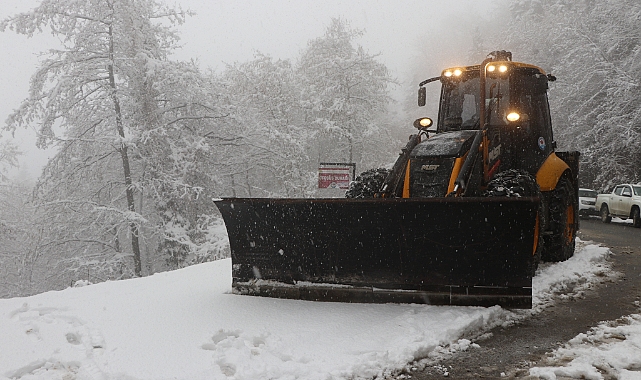 BÜYÜKŞEHİR TEYAKKUZDA... KAR İÇİN TÜM ÖNLEMLER ALINDI