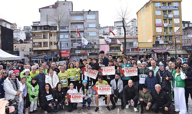 GÖRELE'DE HALK KOŞUSU DÜZENLENDİ