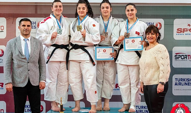 JUDOCU YAĞMUR TÜRKİYE İKİNCİSİ... TRABZON'UN GURURU OLDU