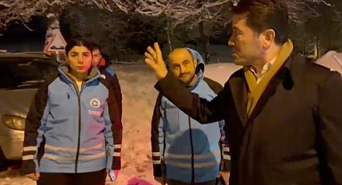 KAYA KARLA MÜCADELE ÇALIŞMALARINI DENETLEDİ