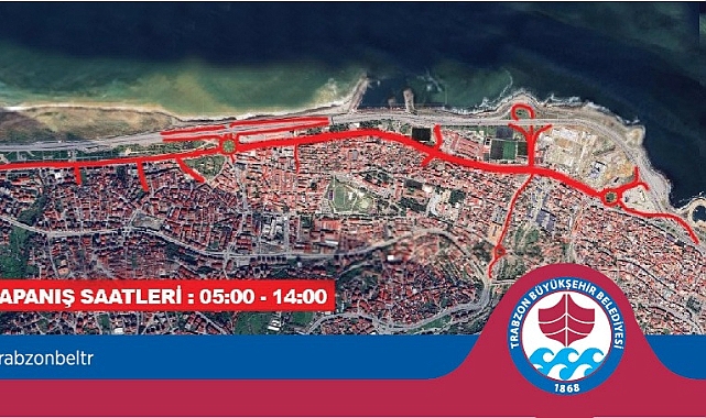 MARATON İÇİN TRAFİĞE KAPATILACAK YOLLAR BELİRLENDİ