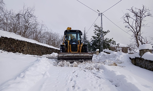 ORTAHİSAR'DA MAHALLE YOLLARI ULAŞIMA AÇILDI
