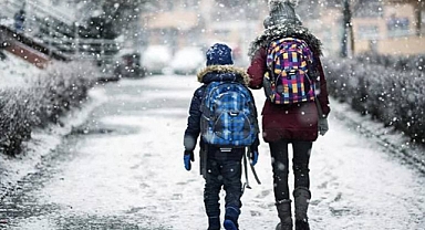 RİZE'DE EĞİTİME KAR ENGELİ