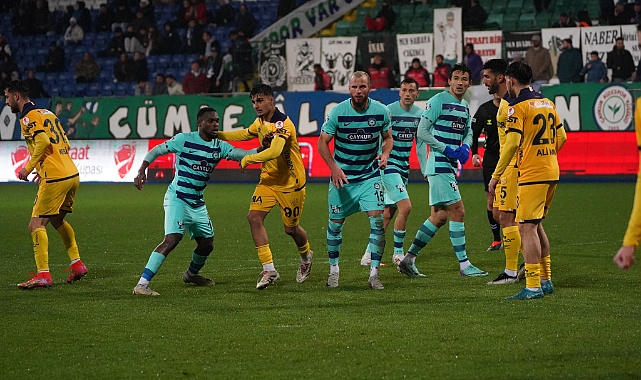 RİZESPOR KUPADA A.GÜCÜNÜ DEVİRDİ