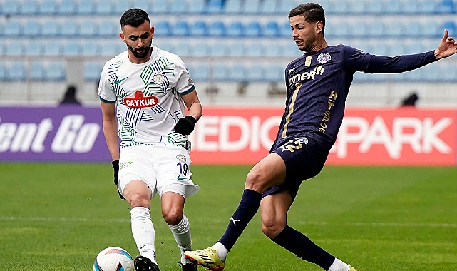 RİZESPOR PAŞA'YI GEÇEMEDİ!