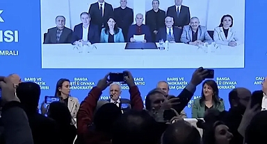 TERÖRİST BAŞI ÖCALAN'IN MESAJI OKUNDU