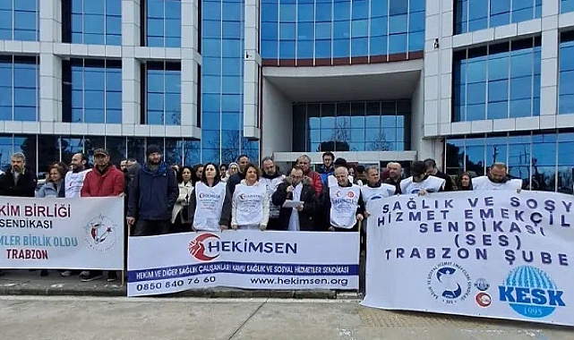 TRABZON'DA DİŞ HEKİMLERİ İŞ BIRAKTI!