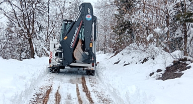 TRABZON’DA KAR NEDENİYLE KAPALI YOL KALMADI