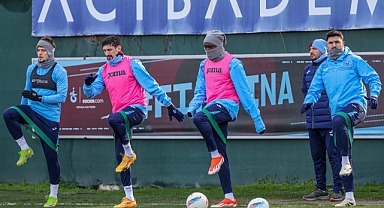 TRABZONSPOR, GAZİANTEP MESAİSİNE DEVAM ETTİ